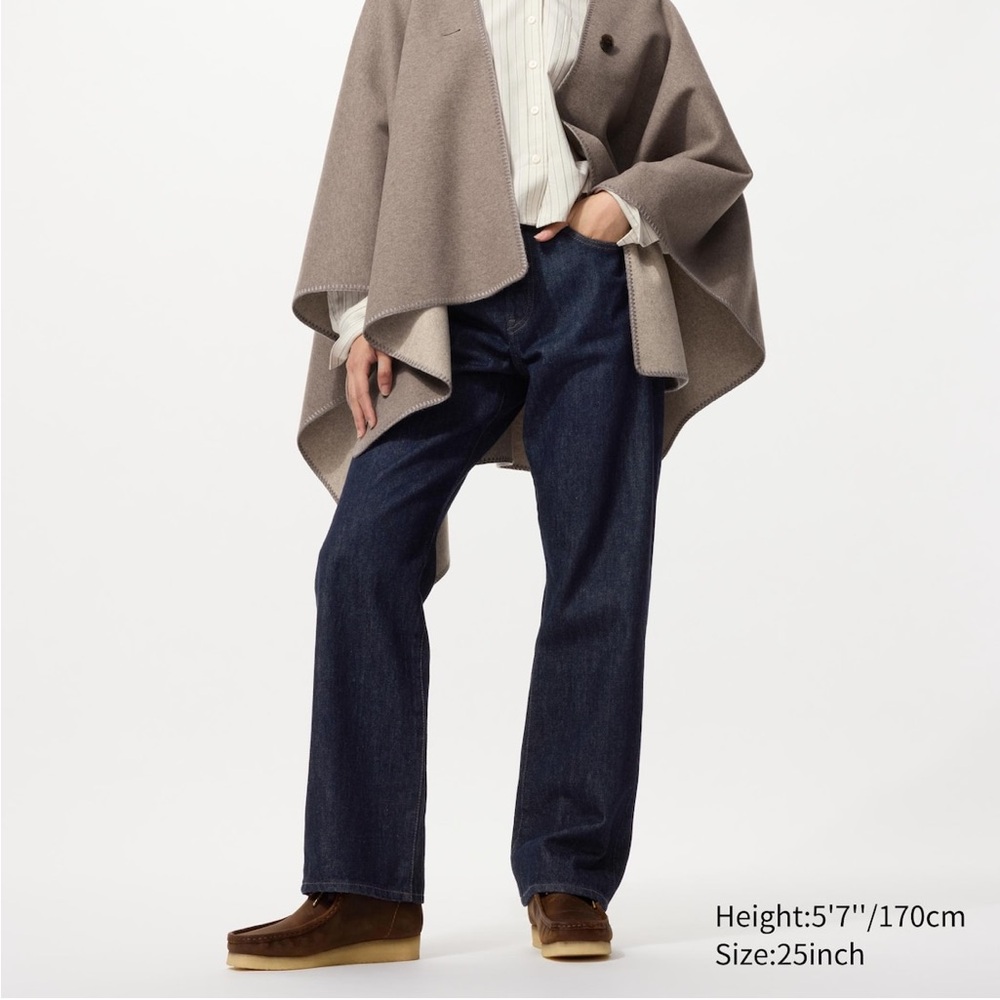 JW Anderson Uniqlo Straight Jeans - Navy 28